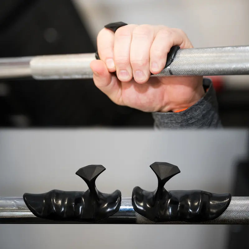 Premium Rubber Gym Grips (1 Pair) - Durable Anti-Slip Palm Pads for Enhanced Grip, Ideal for Home or Gym Strength Training, Designed for Men's Weight Lifting