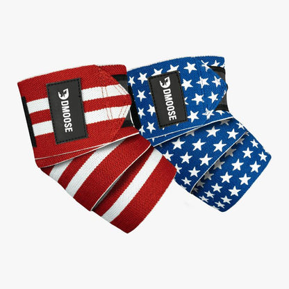 Dmoose Elbow Wraps for Weightlifting, Powerlifting, Bench Press, Cross Training, and Injury Recovery Support