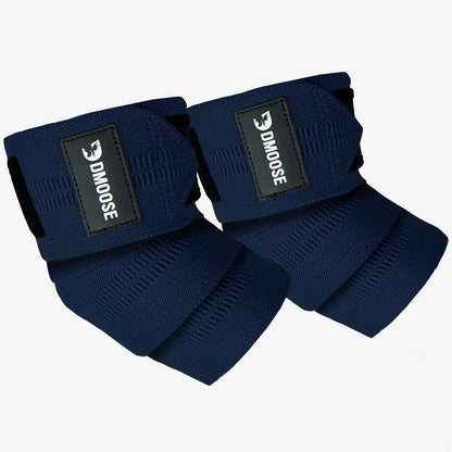 Dmoose Elbow Wraps for Weightlifting, Powerlifting, Bench Press, Cross Training, and Injury Recovery Support